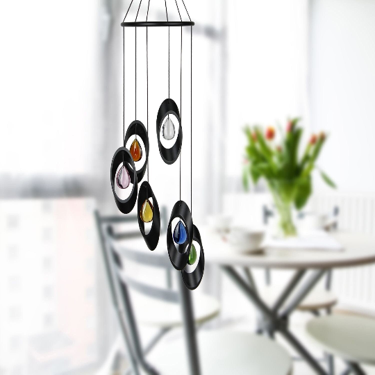 28" Eclipse Bellissimo Bells Wind Chime by Woodstock | Indoor/Outdoor Wind Chimes | Patio Wind Chimes | Gifts for Mom | Housewarming Gifts