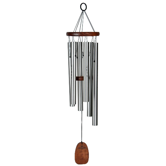 25" Affirmation - Love Wind Chime by Woodstock | Engraved Wedding Gifts | #A55