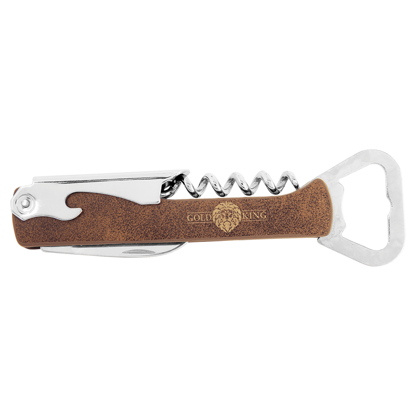 Custom Engraved Corkscrew Wine Bottle Opener | Groomsmen Gifts | Bridesmaid Gifts