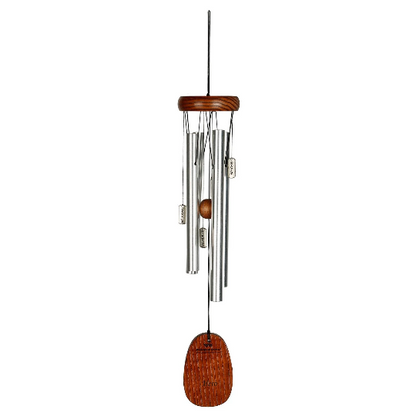 16" SMALL Hero Charm Wind Chime by Woodstock | Engraved Chimes