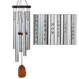25" Amazing Grace Affirmation Wind Chime by Woodstock | Engraved Spiritual Chimes | Religious Gifts | #A52