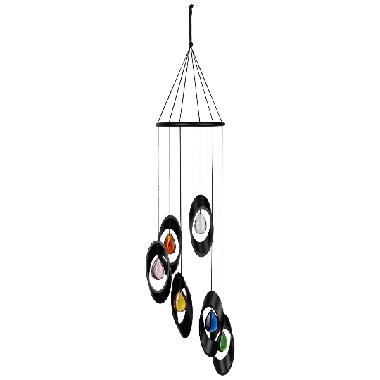 28" Eclipse Bellissimo Bells Wind Chime by Woodstock | Indoor/Outdoor Wind Chimes | Patio Wind Chimes | Gifts for Mom | Housewarming Gifts