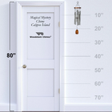 24" Calypso Island Magical Mystery Wind Chime by Woodstock | Engraved Chimes | Custom Gifts | #A44