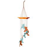 18" Habitats Hummingbird Spiral Terra Celestial Wind Chime by Woodstock | Hummingbird Gifts | #A20