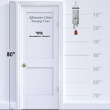 25" Amazing Grace Affirmation Wind Chime by Woodstock | Engraved Spiritual Chimes | Religious Gifts | #A52