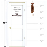 27" Chimes of Crystal Silence Bronze by Woodstock | Musically Tunes Chimes | Jazz Wind Chimes | Housewarming Gifts | #A67