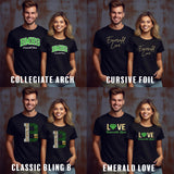Benbrook High School Emerald Line Spirit Shirt | Dance Team Line Up Tee