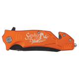 Personalized Bison River 4 1/2" Rescue Knife