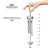 10" Chime Fantasy - Angel by Woodstock | Secret Santa Gifts | Window Chimes | #A1