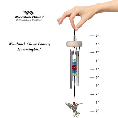 10" Chime Fantasy - Hummingbird by Woodstock | Secret Santa Gifts | Window Chimes | #A96