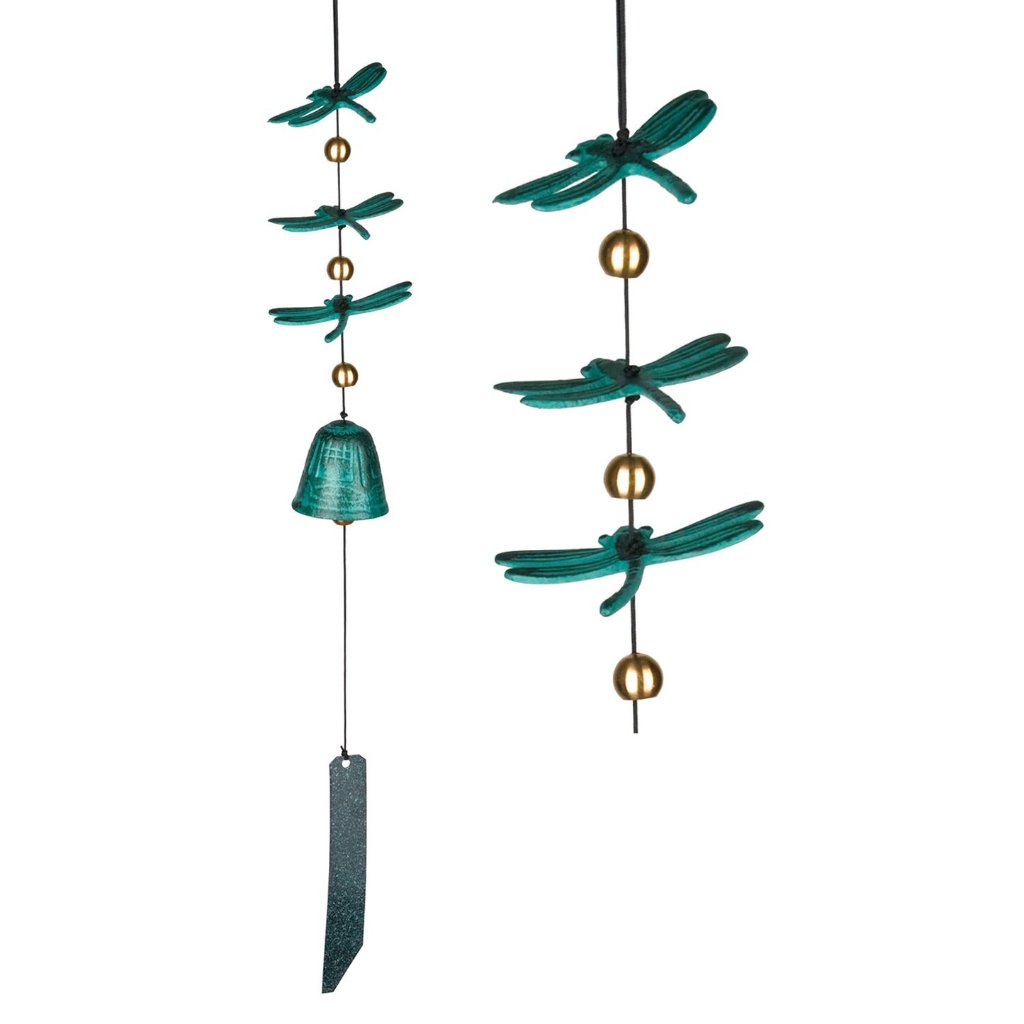 20" Dragonfly Habitats Wind Bell by Woodstock | Outdoor Wind Chimes