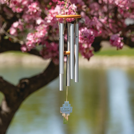 26" Chimes of Remembrance - Not Forgotten Wind Chime by Woodstock | Sympathy Chimes | Remembrance Gifts | #A61