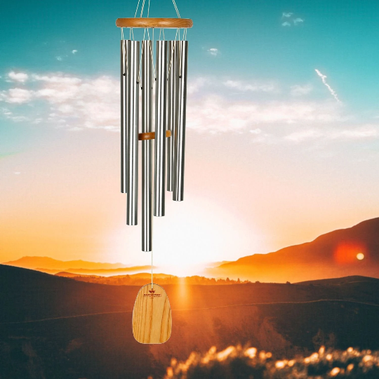 37" Musically Tuned Hallelujah Wind Chime by Woodstock | Outdoor Wind Chimes | Gifts for Mom