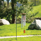 25" Singing in the Rain Wind Chime by Woodstock | Engraved Chimes | Housewarming Gifts | #A57