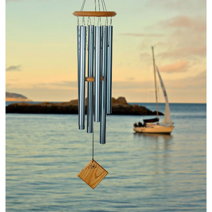 37" Encore Chimes of Earth by Woodstock - Multiple Colors | Personalized Wind Chimes | Housewarming Gifts | #A91