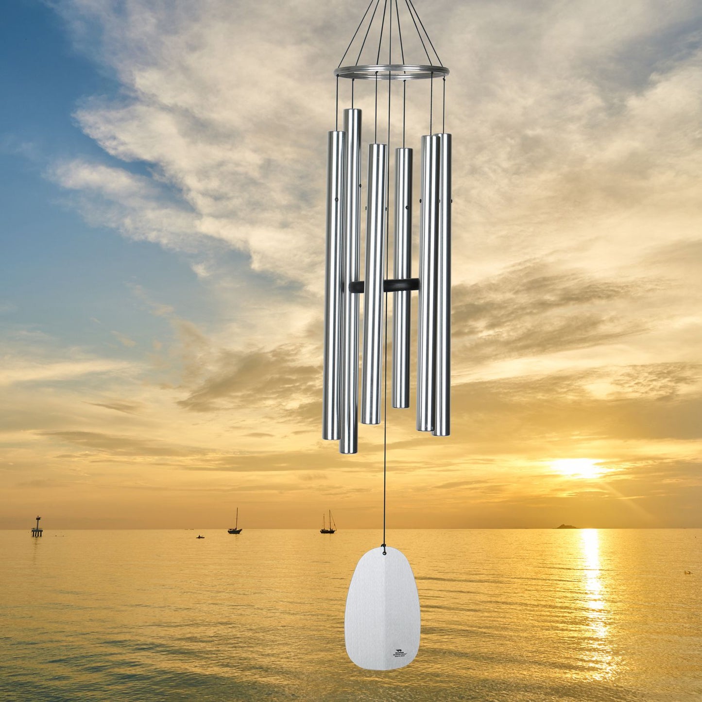 49" Windsinger Amazing Grace Wind Chime by Woodstock | Outdoor Wind Chimes | Housewarming Gifts | Gifts for Mom