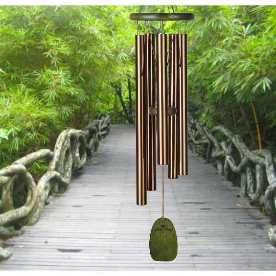 25" Rainforest Bali Wind Chime by Woodstock | Musically Tuned Outdoor Wind Chime | Anniversary Gifts
