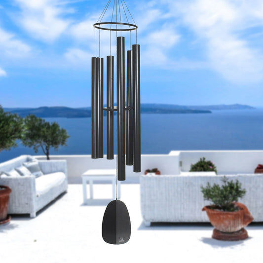 88" Windsinger Chimes of King David by Woodstock | Extra Large Outdoor Wind Chimes | Housewarming Gifts | Gifts for Mom