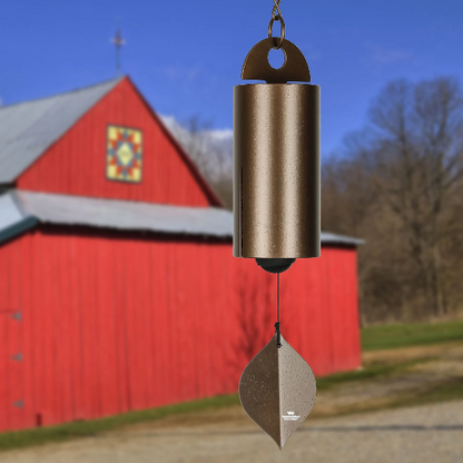 24" Heroic Wind Bell by Woodstock | Outdoor Wind Chime | Gifts for Mom