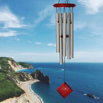 22" Chimes of Polaris Wind Chime by Woodstock - Multiple Colors | Personalized Wind Chimes