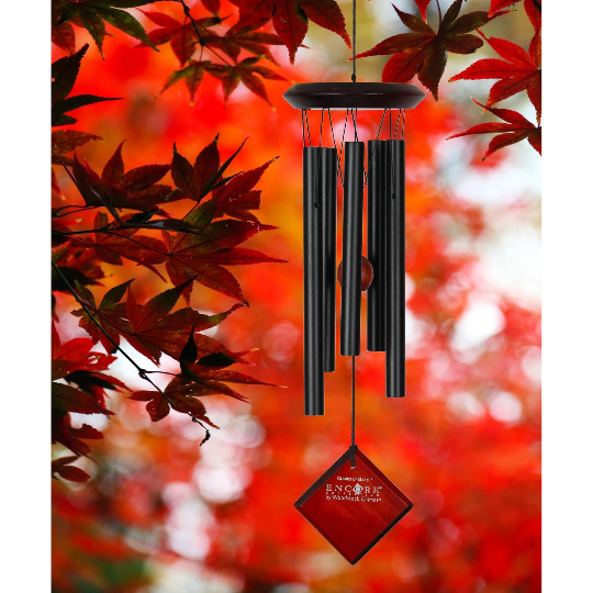 17" Chimes of Mars Wind Chime by Woodstock - Different Colors | Engraved Wind Chimes #A14