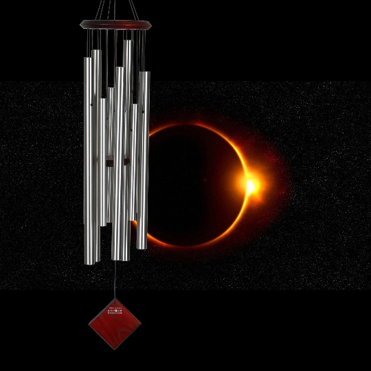 40" Eclipse Musically Tuned Wind Chime by Woodstock | Personalized Wind Chimes | Father's Day Gifts