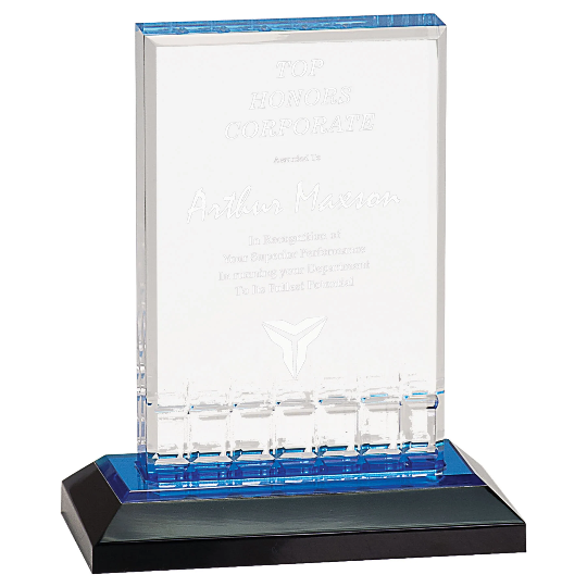 Custom Mirage Impress Acrylic Award | Engraving Included | Accomplishment Awards