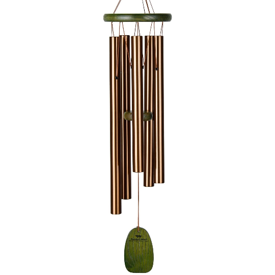 25" Rainforest Bali Wind Chime by Woodstock | Musically Tuned Outdoor Wind Chime | Anniversary Gifts