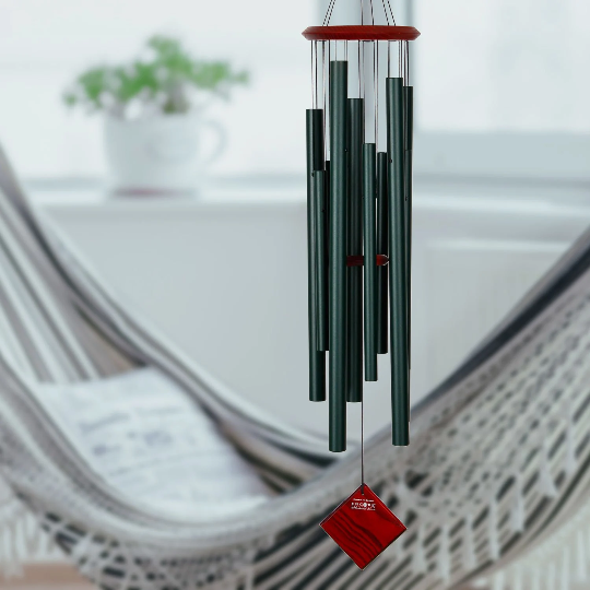40" Eclipse Musically Tuned Wind Chime by Woodstock | Personalized Wind Chimes | Father's Day Gifts