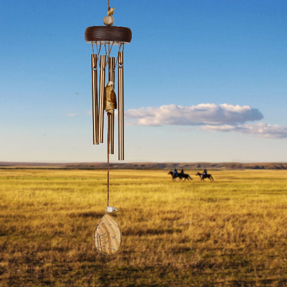 12" MINI Precious Stone Wind Chimes by Woodstock - Multiple Styles | Outdoor Chimes