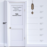 24" Heroic Wind Bell by Woodstock | Outdoor Wind Chime | White Elephant Gifts | #A46