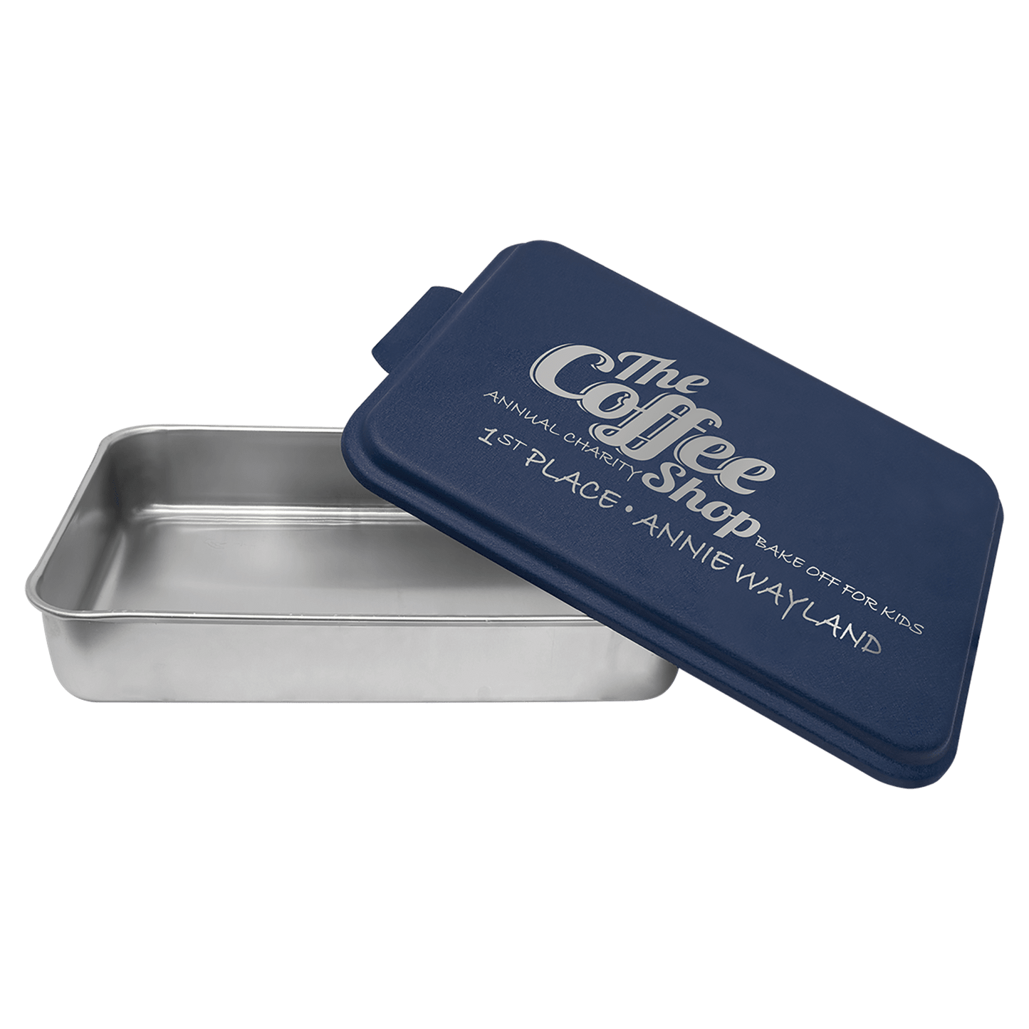 Custom Engraved Cake Pan with Lid | Baker's Gifts | Mother's Day Gifts | Gifts for Mom