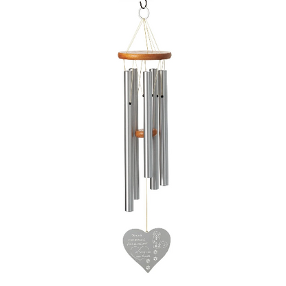 26" Chimes of Remembrance Dog Wind Chime by Woodstock | Loss of a Pet | Outdoor Wind Chimes | Remembrance Gifts