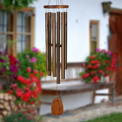 40" Amazing Grace Wind Chime by Woodstock | Musically Tuned Chimes | Personalized Wind Chimes | Gifts for Mom