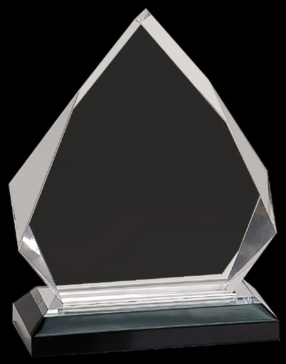 Custom Diamond Impress Acrylic Award | Engraving Included | Accomplishment Gifts
