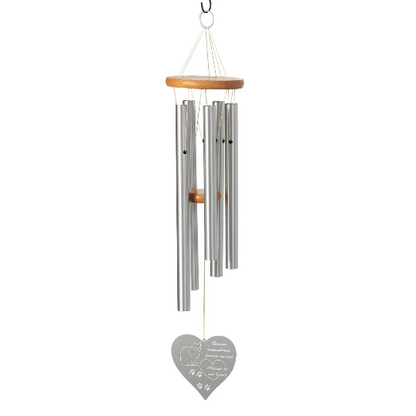 26" Chimes of Remembrance Cat Wind Chime by Woodstock | Loss of a Pet | Outdoor Wind Chimes | Remembrance Gifts
