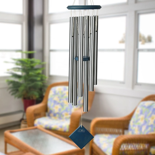 37" Encore Chimes of Earth by Woodstock - Multiple Colors | Personalized Wind Chimes | Housewarming Gifts | #A91