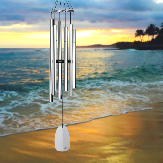 44" Bells of Paradise Wind Chimes by Woodstock | Outdoor Wind Chimes | Mother's Day Gifts