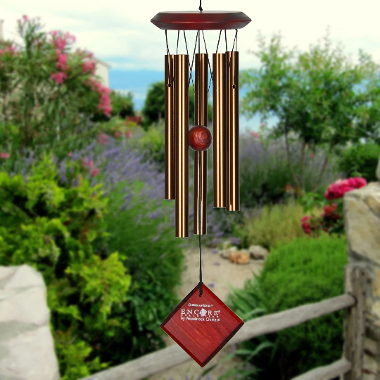 17" Chimes of Mars Wind Chime by Woodstock - Different Colors | Engraved Wind Chimes #A14