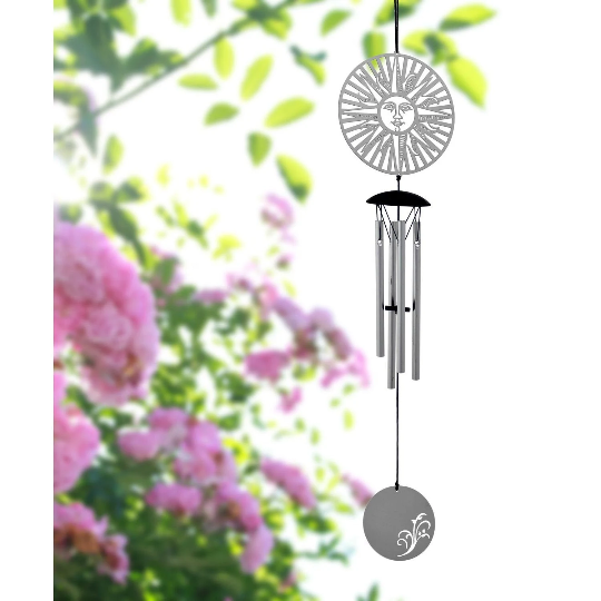 18" SMALL Dragonfly Flourish Wind Chime by Woodstock - Multiple Styles | Window Chimes