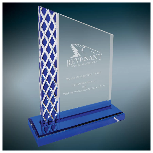 Custom Diamond Ice Unite Acrylic Awards | Engraving Included | Award Gifts