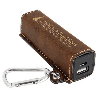 Custom Engraved Power Bank with USB Cord | Portable Cell Phone Travel Charger | Personalized Gifts | Gifts for Travel | Gifts for Him