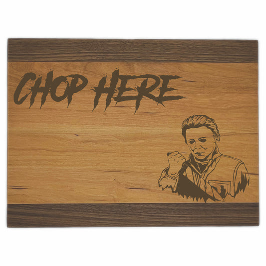 Michael Myers Premium Cutting Boards | Halloween Wood Cutting Boards | Different Styles Available