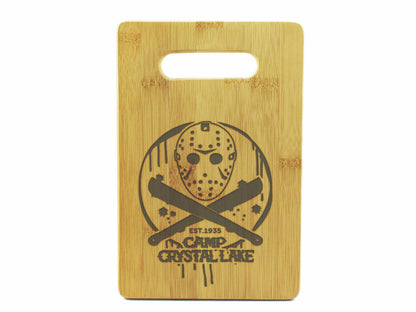 Jason Voorhees Bamboo Cutting Boards | Friday the 13th Wood Cutting Boards | Different Styles Available