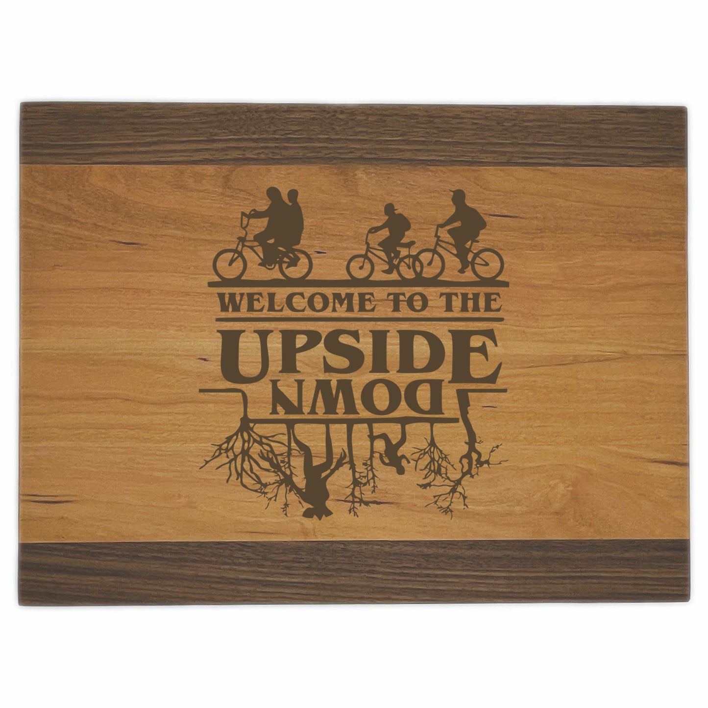Stranger Things Inspired Wood Cutting Board | Welcome to The Upside Down | Boyfriend Gifts