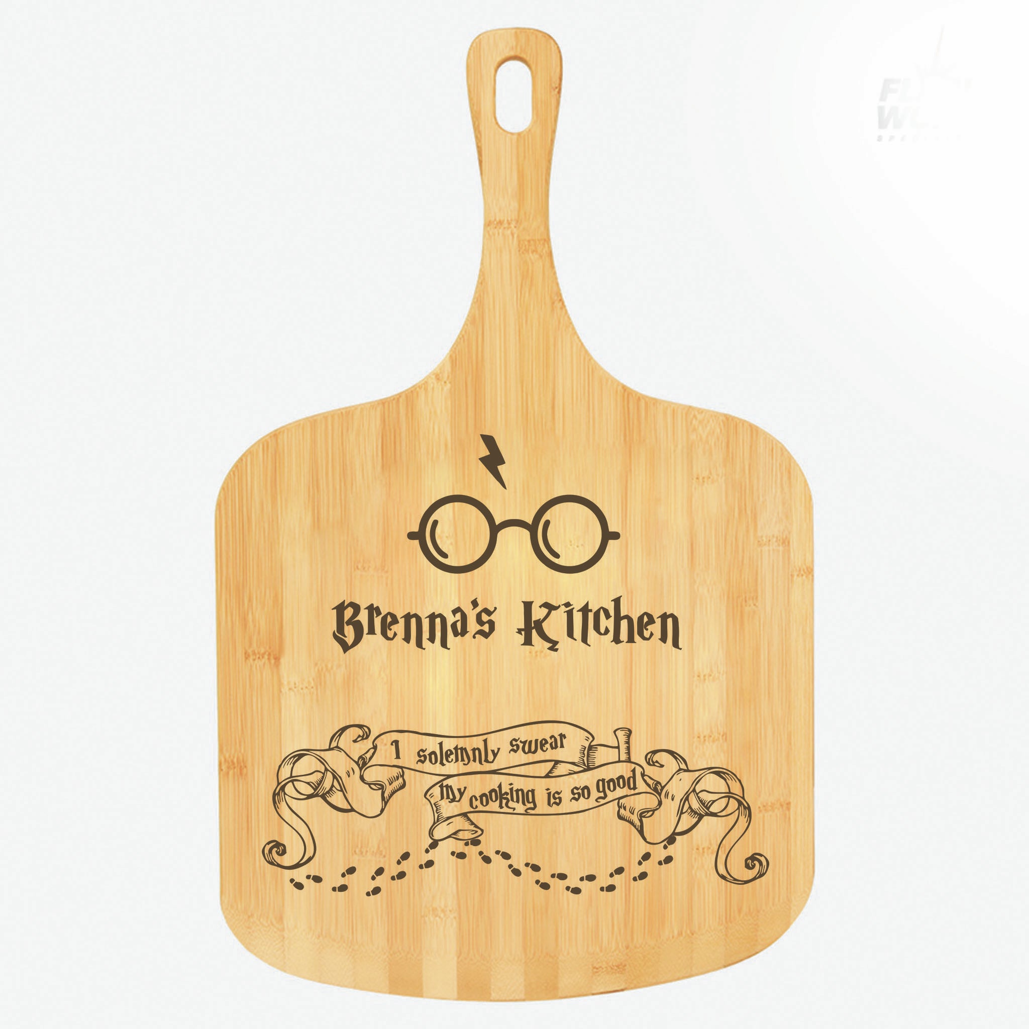 Harry Potter Inspired Bamboo Cutting Boards | Personalized I Solemnly Swear My Cooking Is So Good Wood Cutting Boards | Different Styles Available