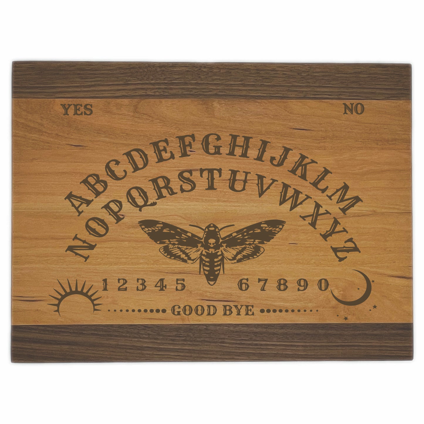 Ouija Board Premium Cutting Boards | Personalized Halloween Spirit Board Wood Cutting Boards | Different Styles Available | #3