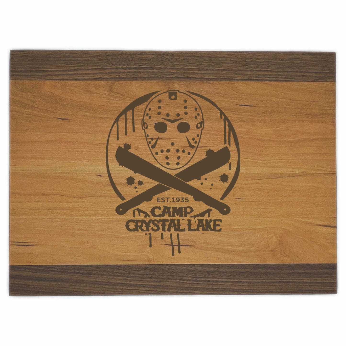 Jason Voorhees Premium Cutting Boards | Friday the 13th Wood Cutting Boards | Different Styles Available