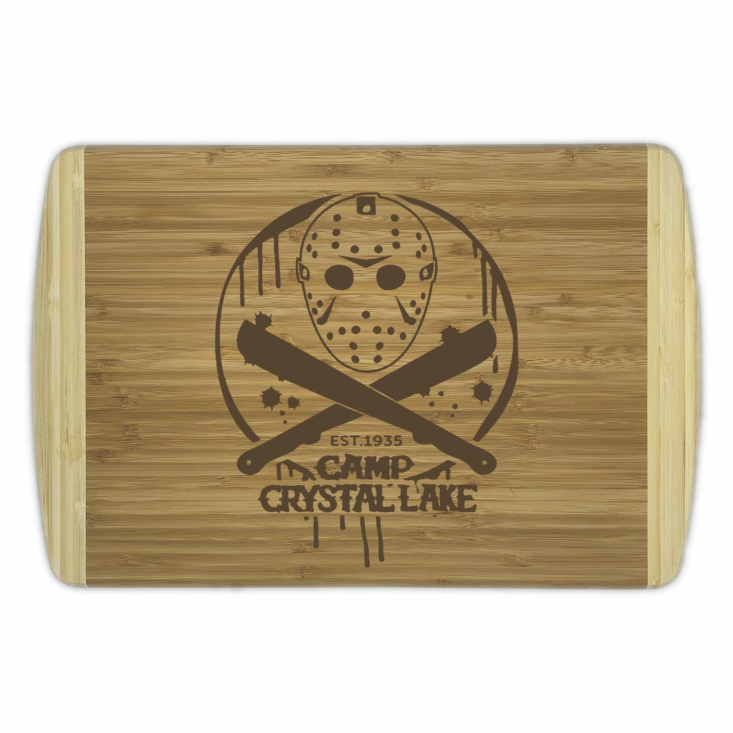 Jason Voorhees Bamboo Cutting Boards | Friday the 13th Wood Cutting Boards | Different Styles Available