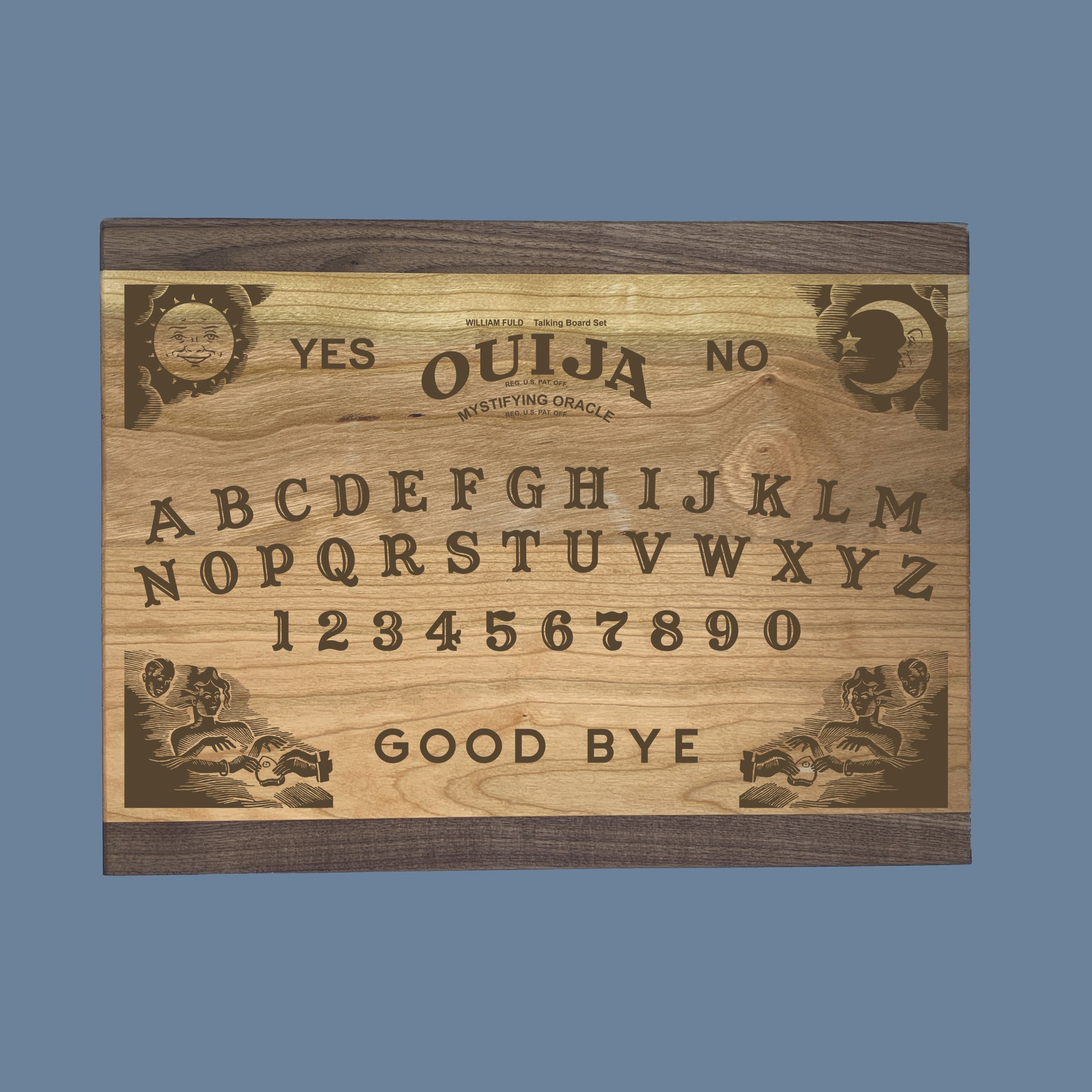 Ouija Board Premium Cutting Boards | Halloween Spirit Board Wood Cutting Boards | Different Styles Available | #2